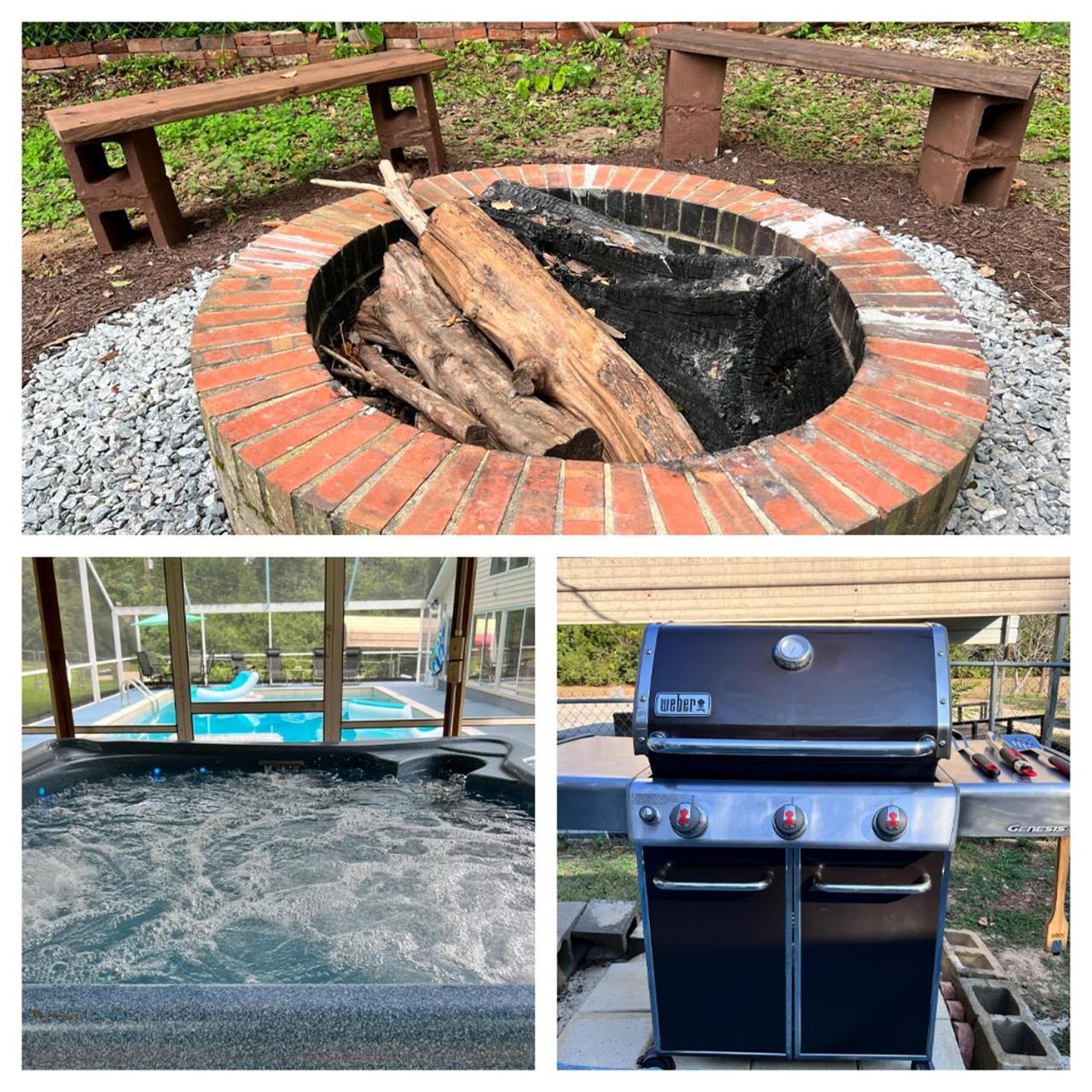 Groups-Hot Tub -Pool- Private-4 Baths Villa Tallahassee Eksteriør bilde